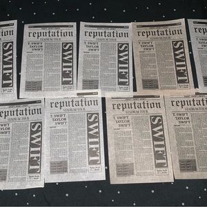 Taylor Swift Reputation Concert Confetti 10Pcs